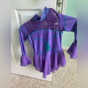 Ice dancing leotard/dress size:xs/s I never wore it once because I quit ⛸️